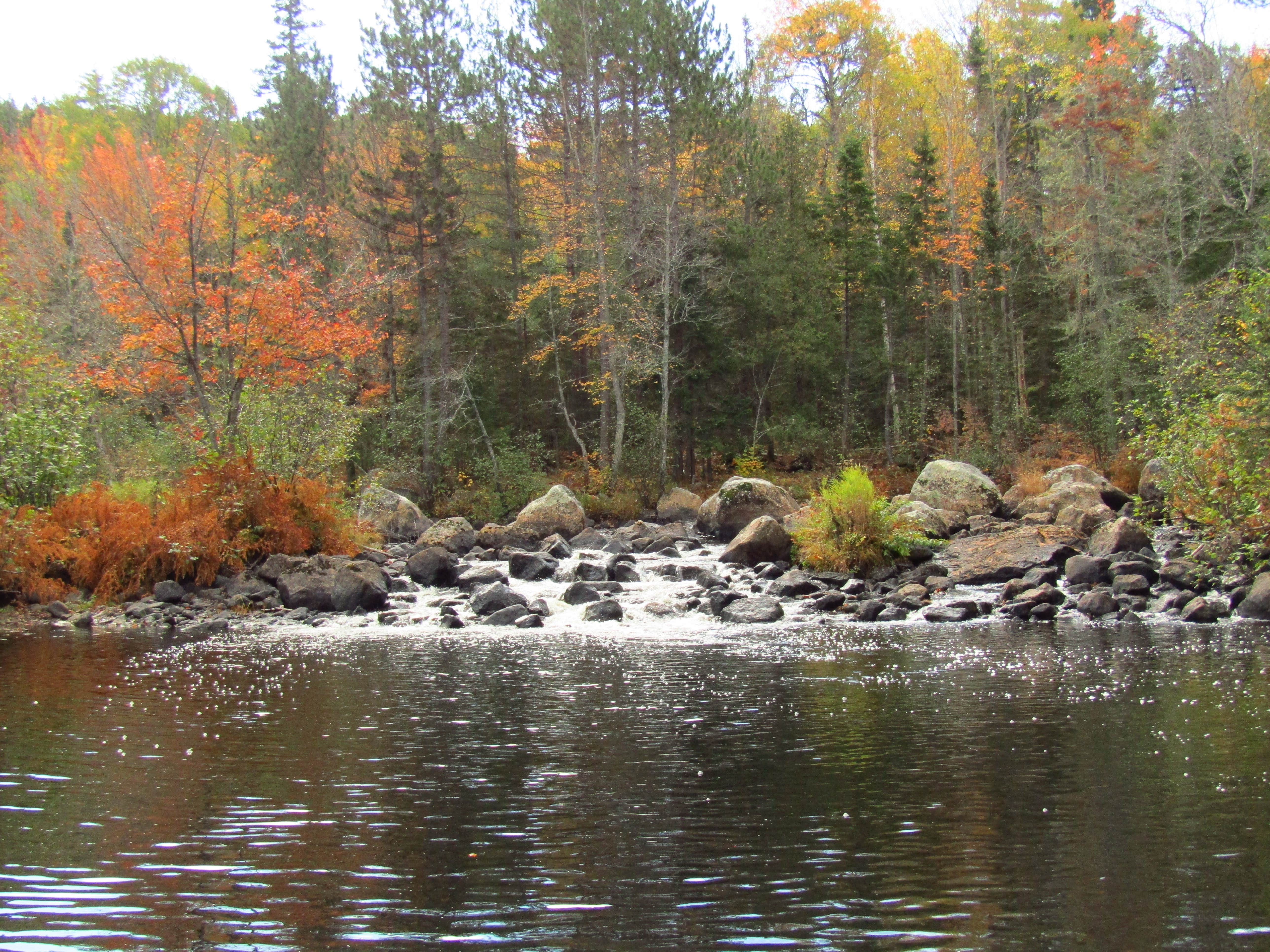 Camper-submitted photo at Holeb Falls near Jackman, ME