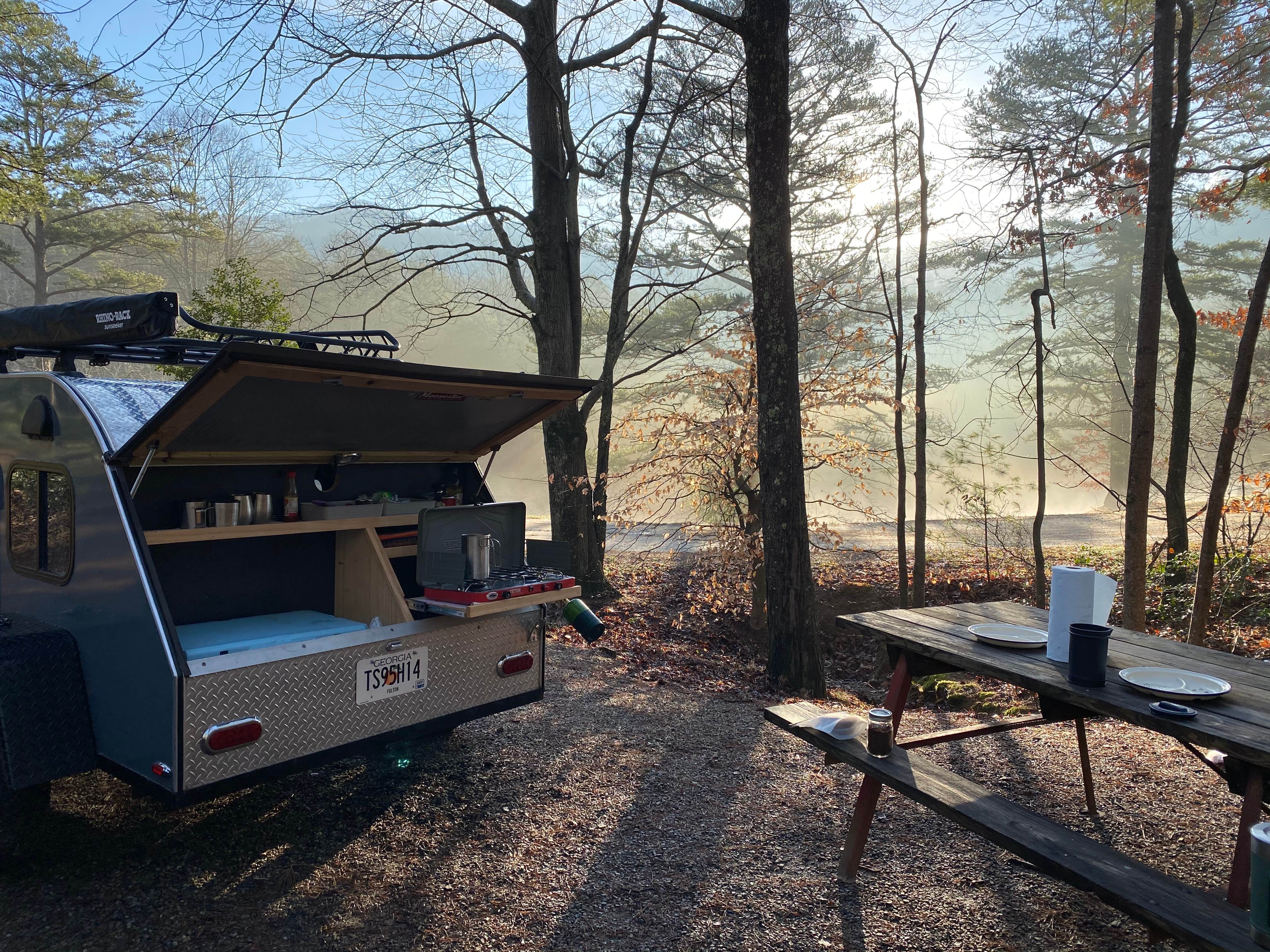Camper-submitted photo at Trackrock Campground & Cabins near Murphy, NC
