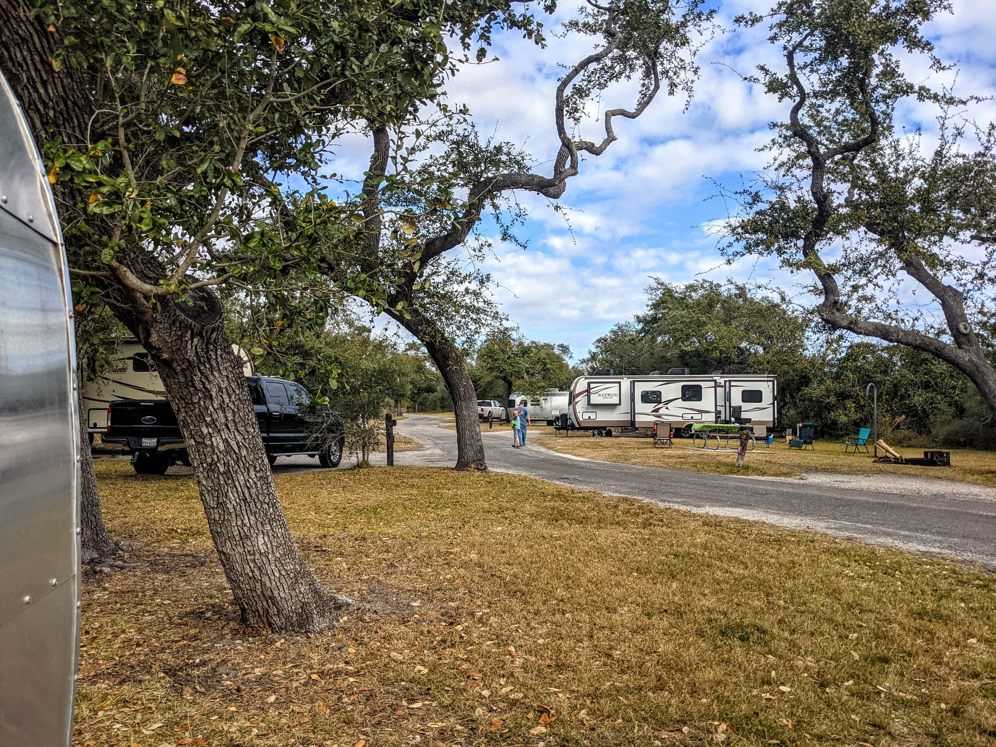 Shari  G.'s photo of rv camping at Goose Island State Park Campground near Fannin, TX