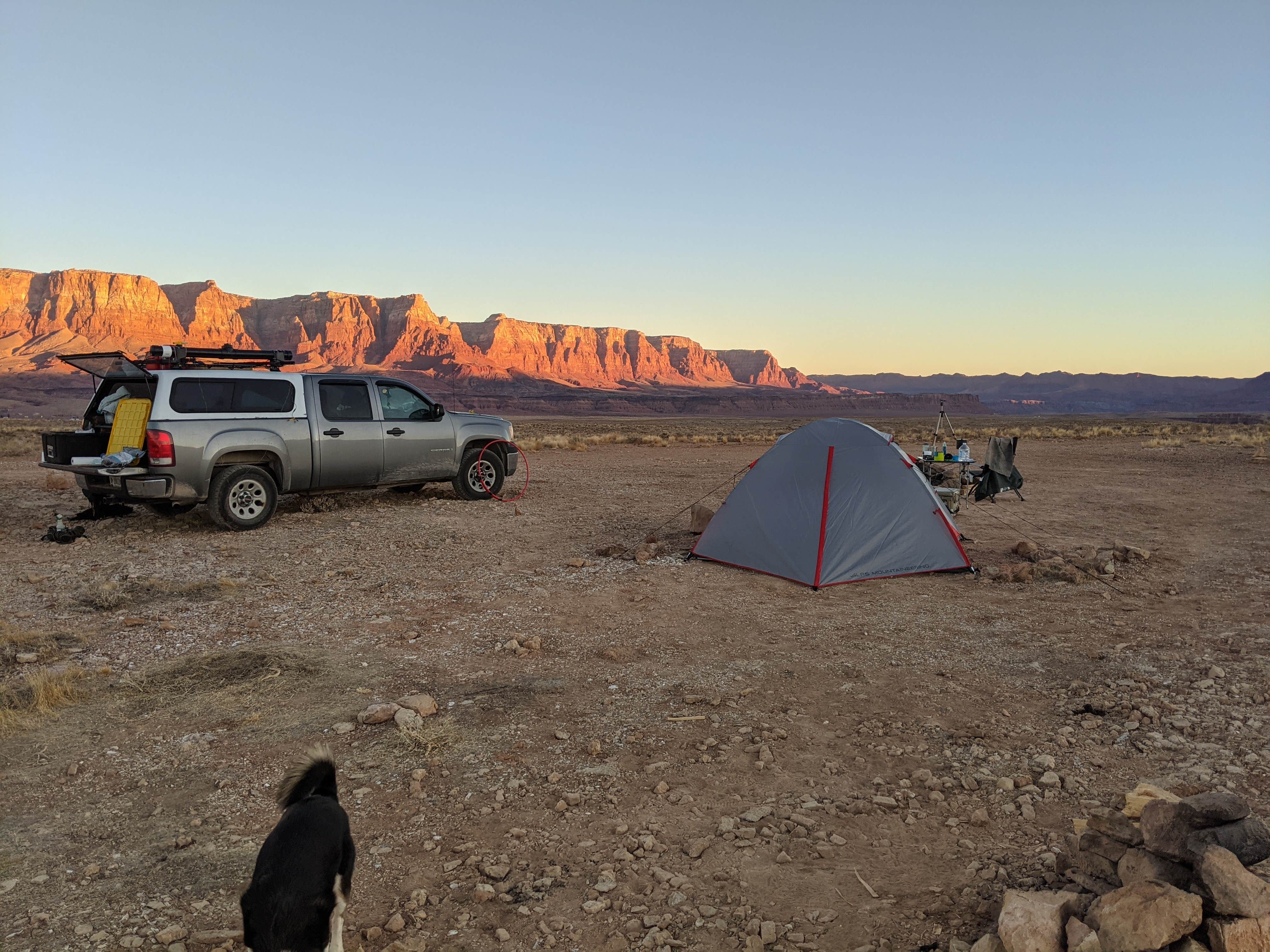 David R.'s photo of a dispersed camping area at Soap Creek - Dispersed Camping near Lake Powell, UT