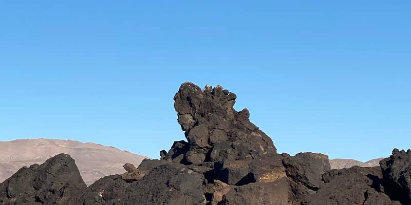 Camper submitted image from Fossil Falls Campground