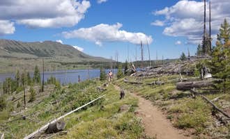 Camping near Chapman Reservoir: Trappers Lake Horse Thief Campground, Yampa, Colorado