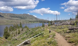 Camping near Vaughan Lake Campground: Trappers Lake Horse Thief Campground, Yampa, Colorado