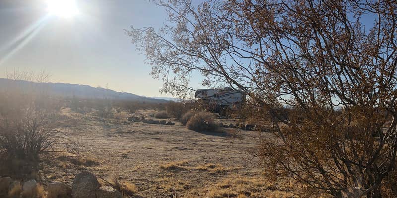 Camper submitted image from Chiriaco Summit Dry Camp Area