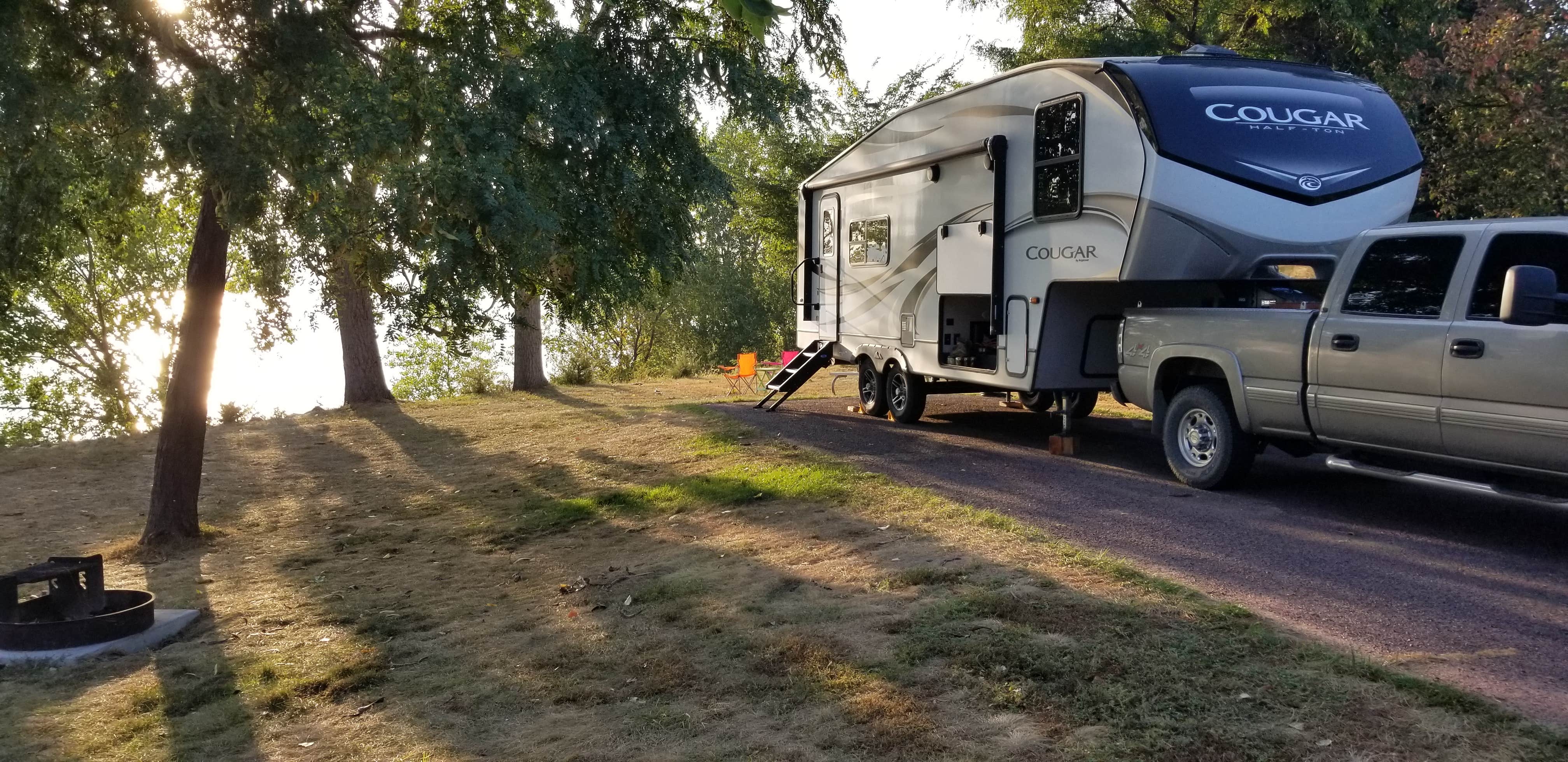 Doug W.'s photo of rv camping at Snake Creek Recreation Area — Snake Creek State Recreation Area near Platte, SD