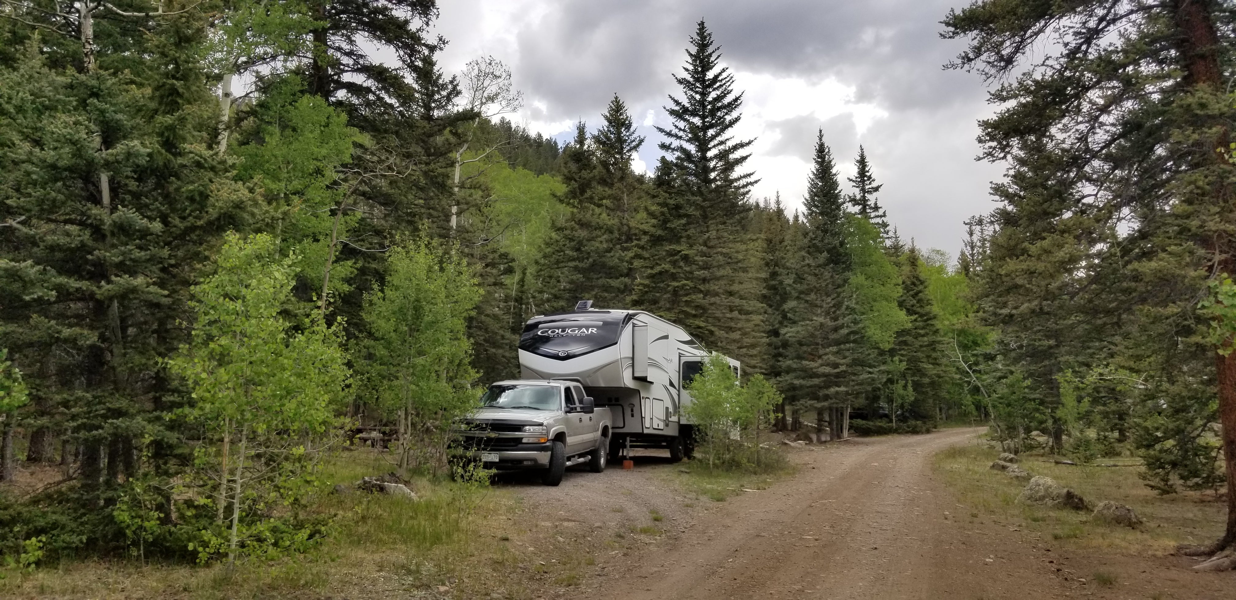 Camper submitted image from Cathedral Campground - 1