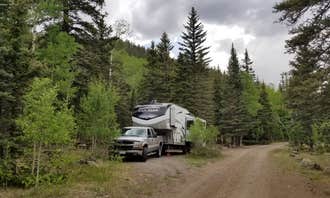 Camping near Poso: Cathedral Campground, South Fork, Colorado