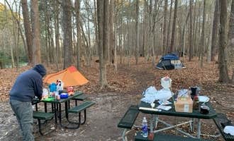 Camping near Sandy Bottom Nature Park: Military Park Langley AFB Bethel Recreation Area - Park and FamCamp, Newport News, Virginia
