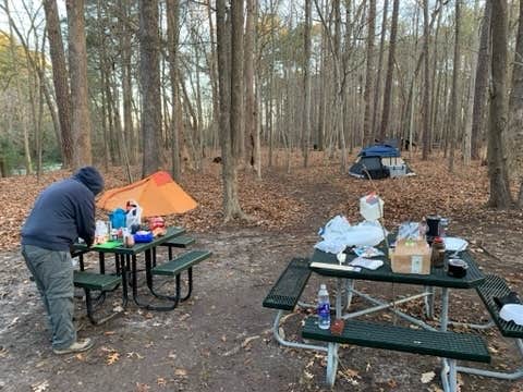 Camper submitted image from Military Park Langley AFB Bethel Recreation Area - Park and FamCamp - 1