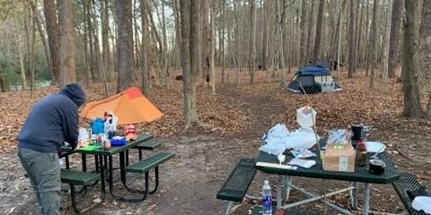 Camper submitted image from Military Park Langley AFB Bethel Recreation Area - Park and FamCamp