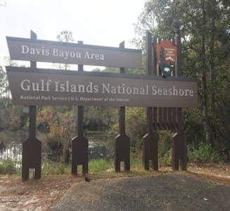 Camper-submitted photo from Davis Bayou Campground — Gulf Islands National Seashore