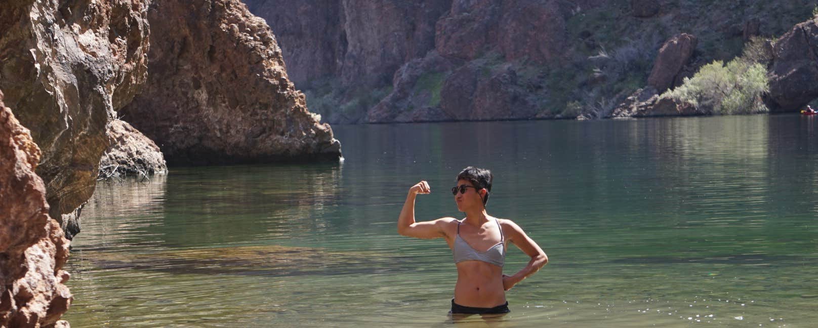 Camper-submitted photo at Moonscape Canyon Dispersed Camping — Lake Mead National Recreation Area near Boulder City, NV