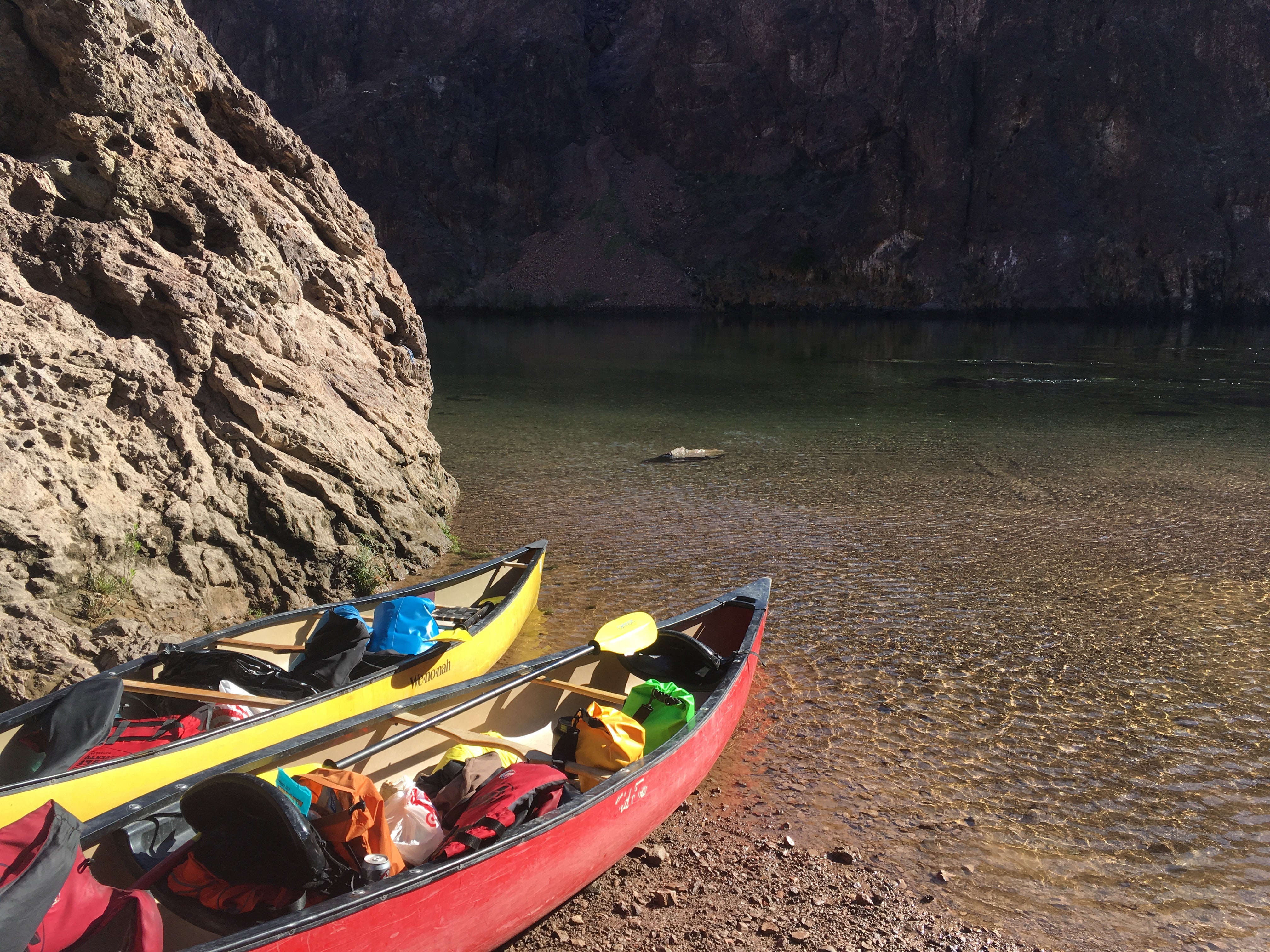 Camper submitted image from Moonscape Canyon Dispersed Camping — Lake Mead National Recreation Area - 4