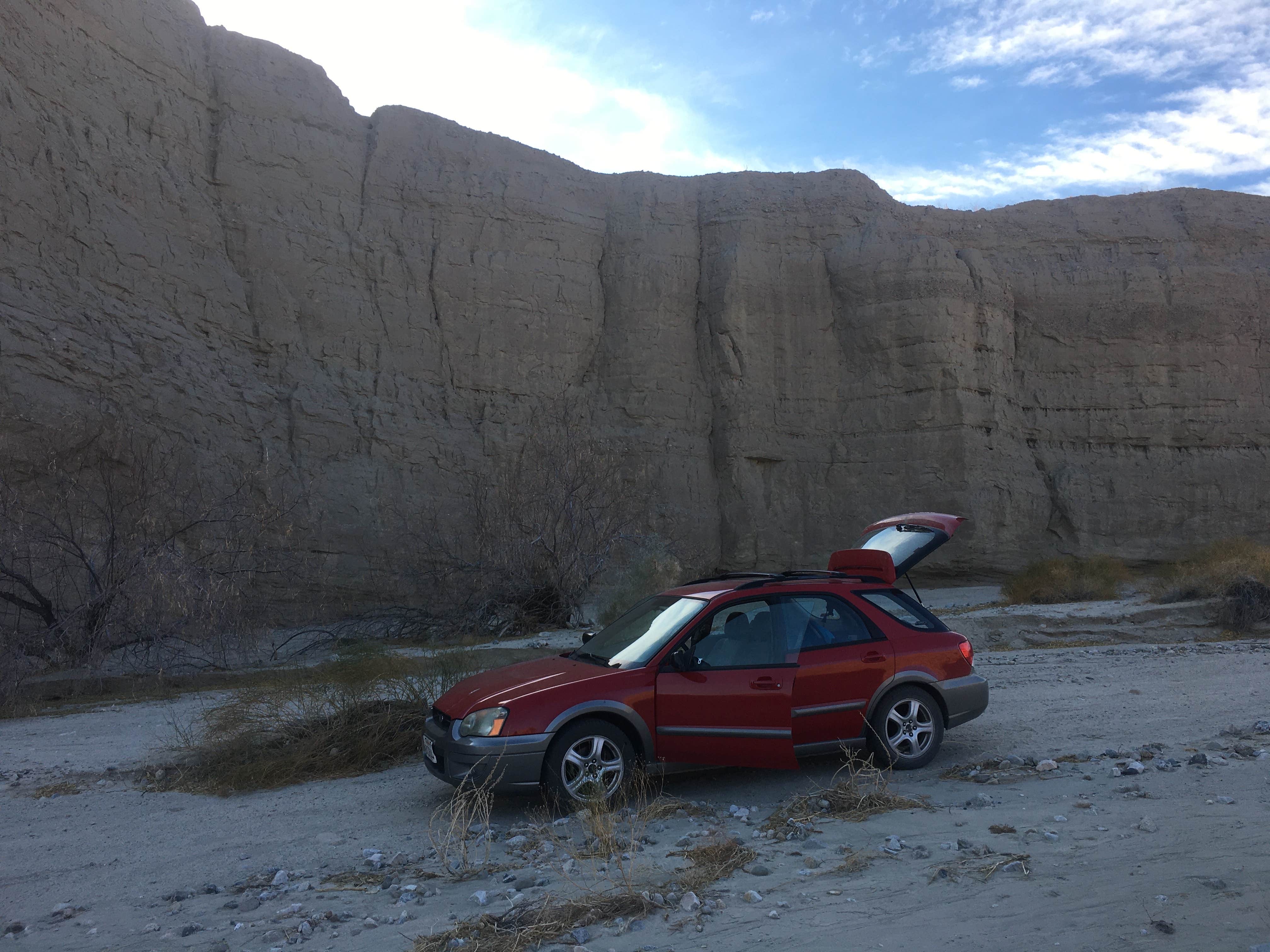 Camper-submitted photo at Painted Canyon near Thermal, CA