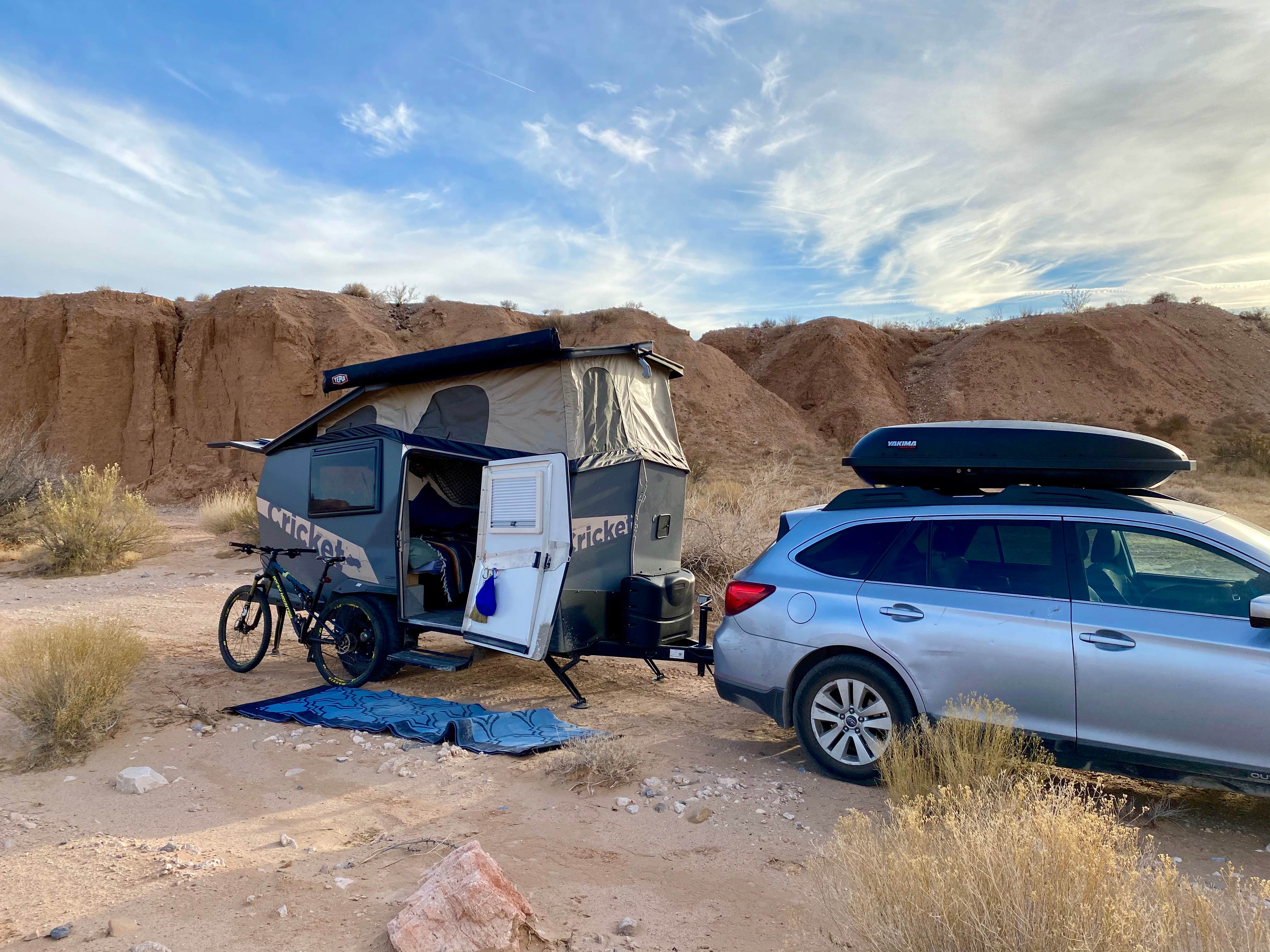 Camper-submitted photo at Dispersed Camping North of Logandale near Bunkerville, NV