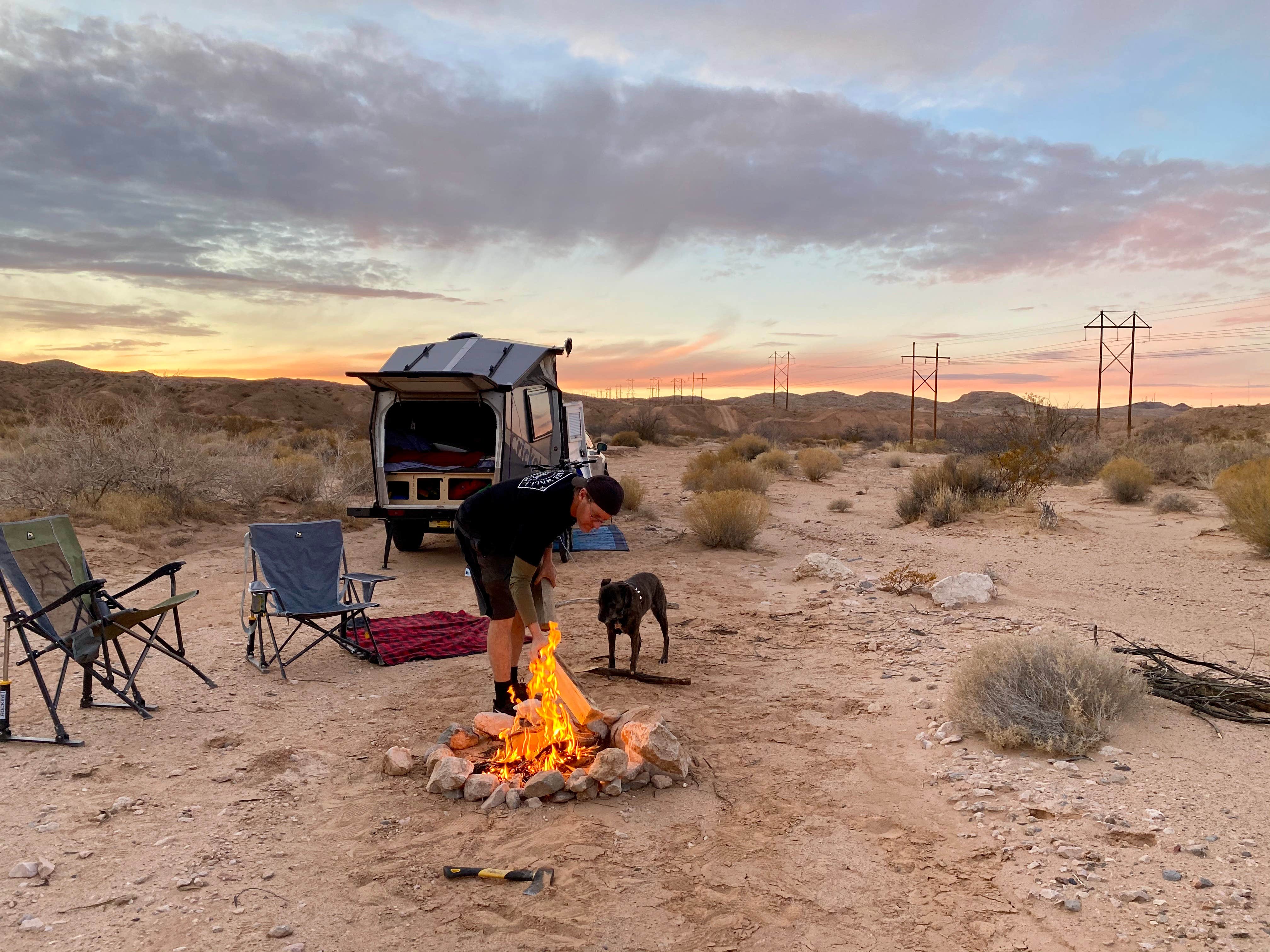 Camper submitted image from Dispersed Camping North of Logandale - 1