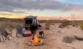 Camping near Whitney Pockets, Nevada: Dispersed Camping North of Logandale, Overton, Nevada