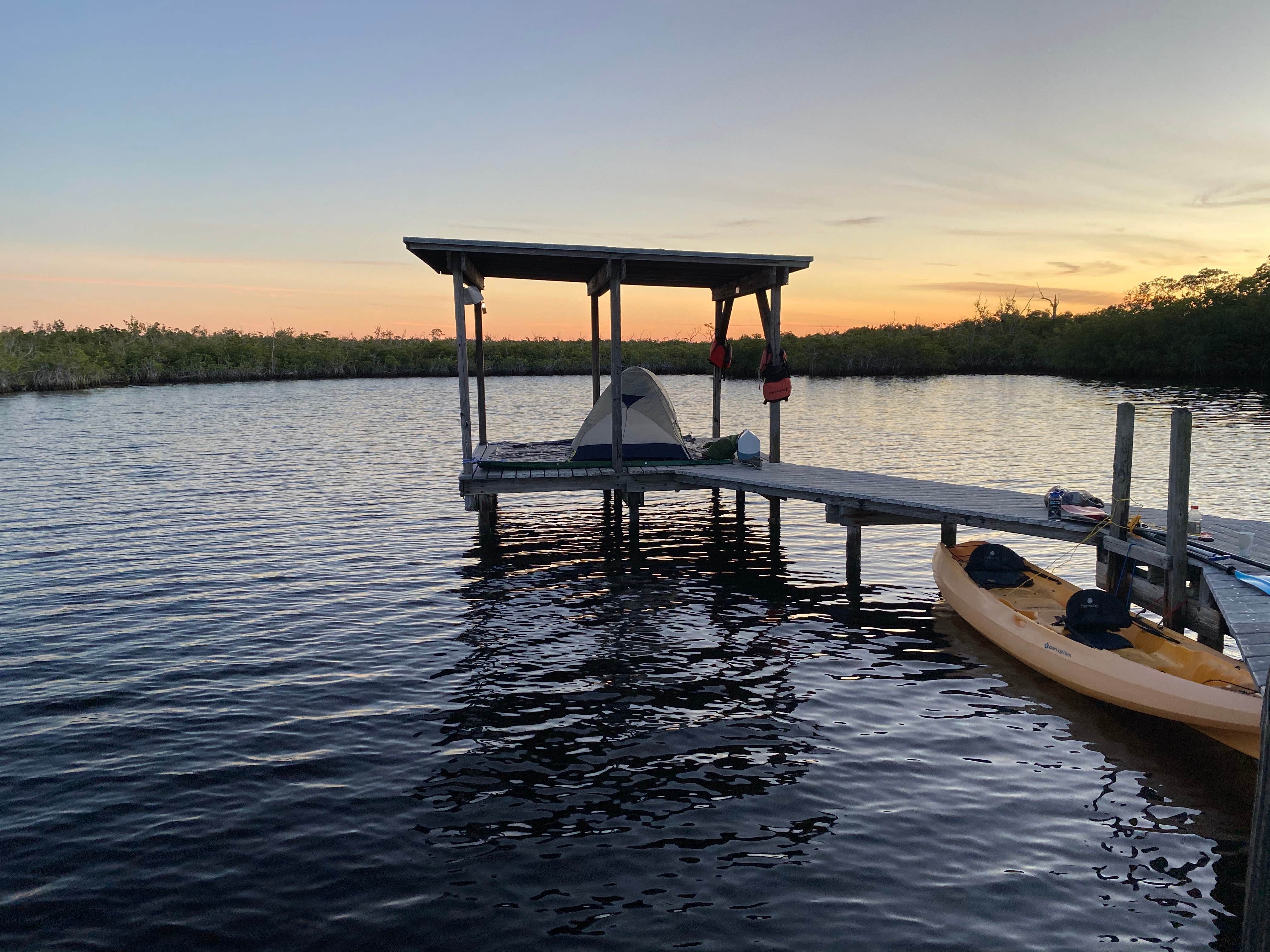 Camper submitted image from Backcountry Hells Bay Chickee — Everglades National Park - 1