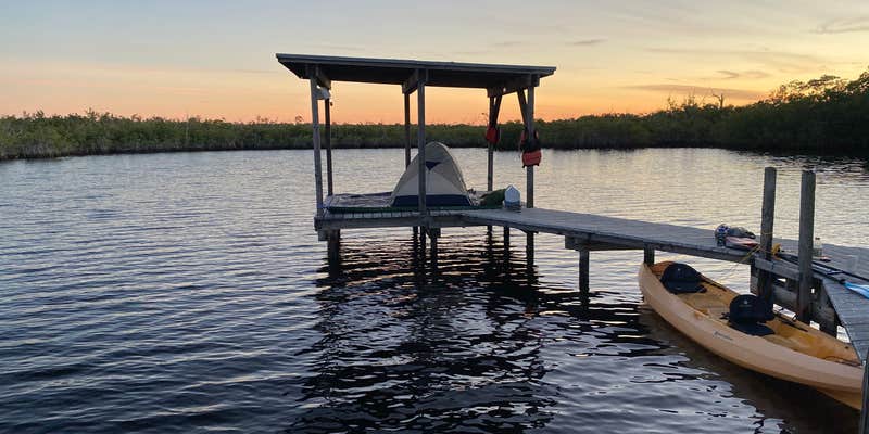 Camper submitted image from Backcountry Hells Bay Chickee — Everglades National Park