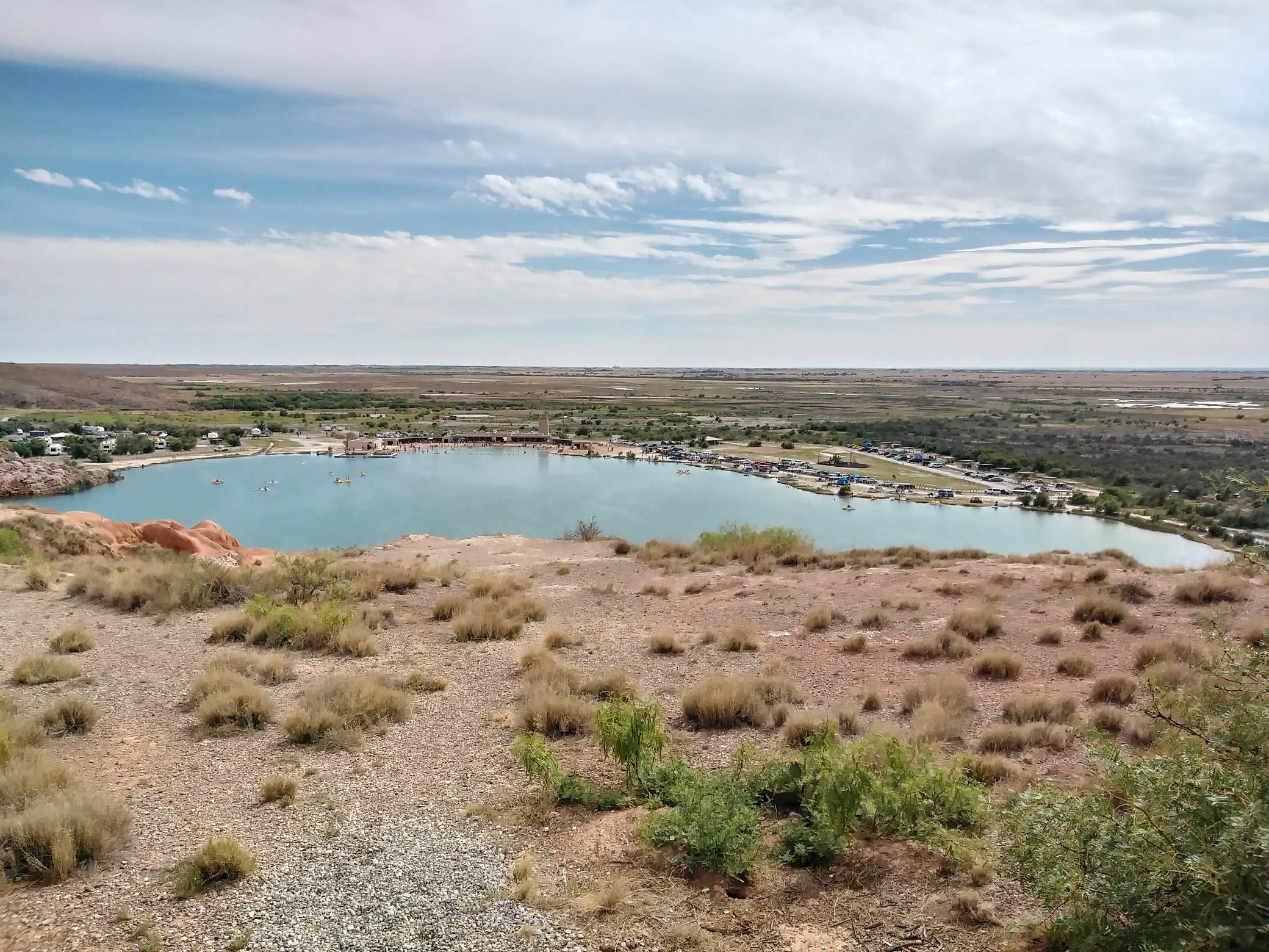 Camper-submitted photo at Lea Lake Campground — Bottomless Lakes State Park in New Mexico