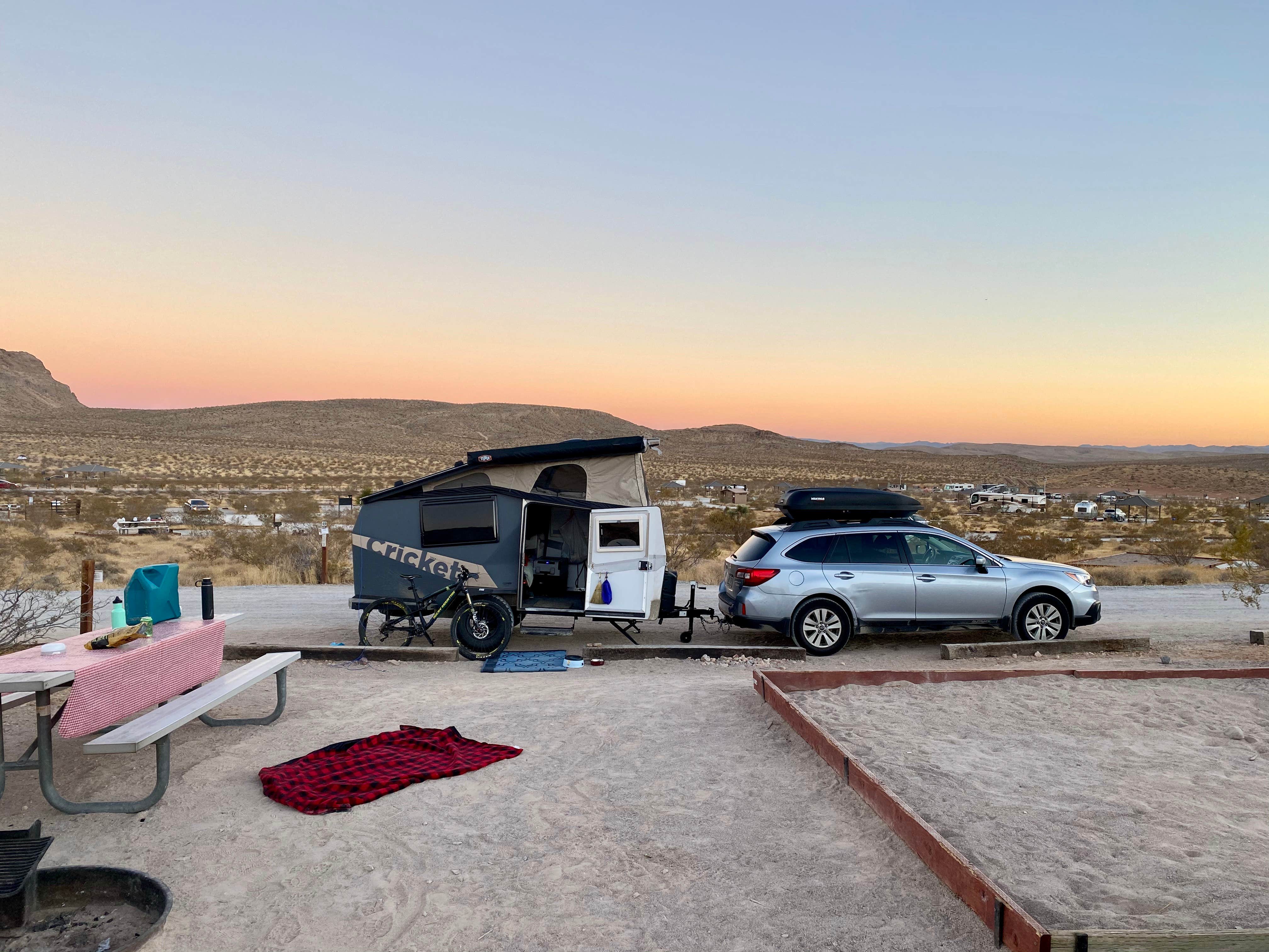 Sarah S.'s photo at Red Rock Canyon Campground in Nevada