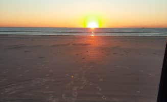 David P.'s photo of a dispersed camping area at Bolivar Flats Dispersed Camping near Texas City, TX