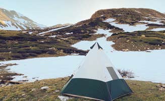 Rene E.'s photo of tent camping at Kite Lake near Copper Mountain, CO