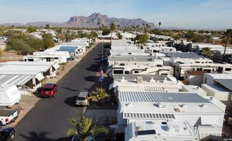Camping near Lost Dutchman State Park Campground: Carefree Manor, Apache Junction, Arizona