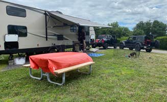 Jenn's photo of rv camping at Mystic KOA near Stonington, CT