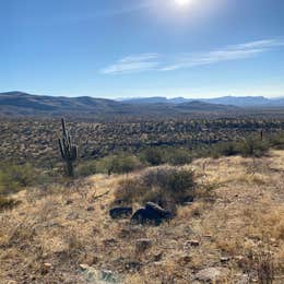 Tonto National Forest Dispersed Camping at Lake Roosevelt