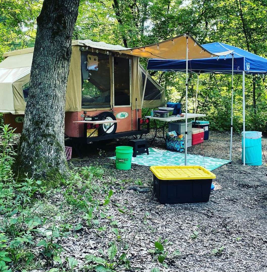 Brian H.'s photo at Cox Hollow Campground — Governor Dodge State Park near Belmont, WI