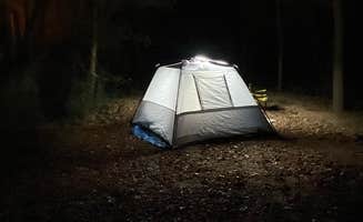 Lisa B.'s photo of tent camping at Spring Creek Campground — Buffalo National River near Fifty-Six, AR