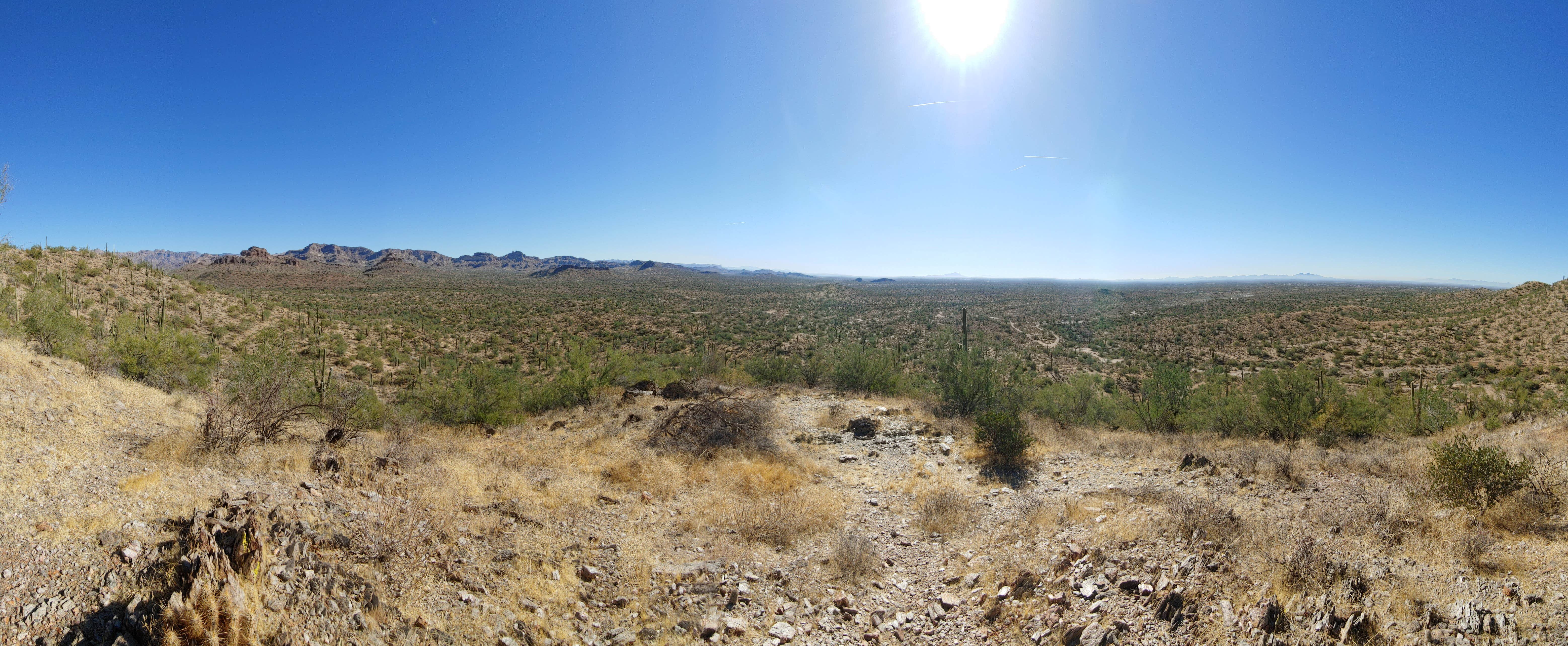 Laura M.'s photo of a dispersed camping area at Peralta Canyon / Gold Canyon Dispersed Camping - PERMANENTLY CLOSED near Chandler, AZ