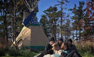 Maria K.'s photo at Tipi Camp a Walking Stick Adventures Farm in Iowa