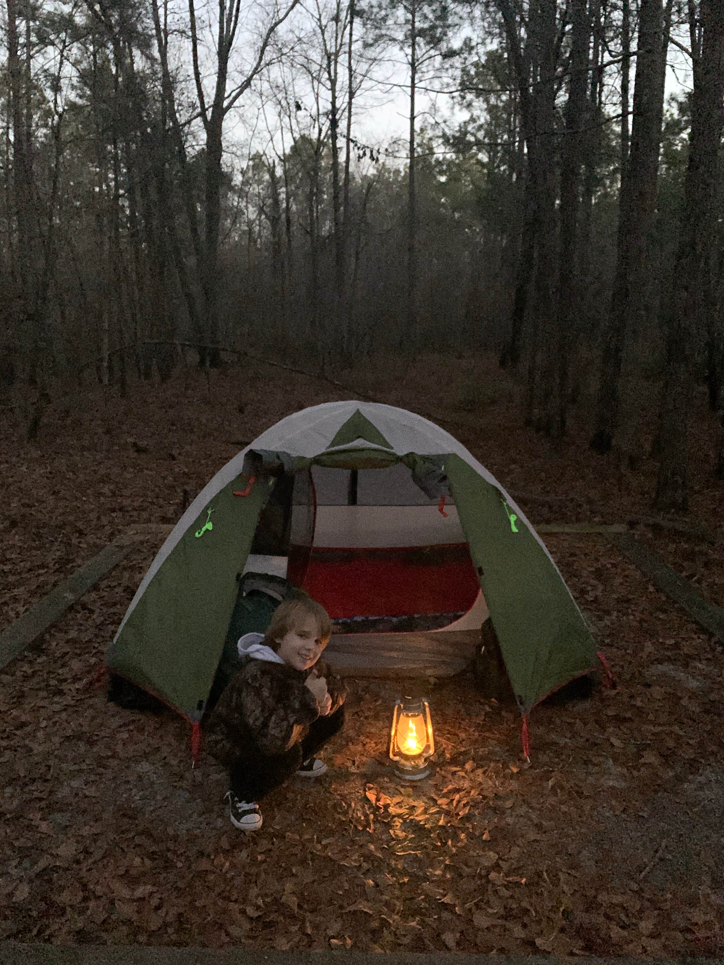 Tyler W.'s photo at George L. Smith State Park Campground near Twin City, GA