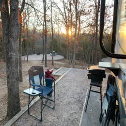 Public Campgrounds: Buckhorn Campground — Chickasaw National Recreation Area