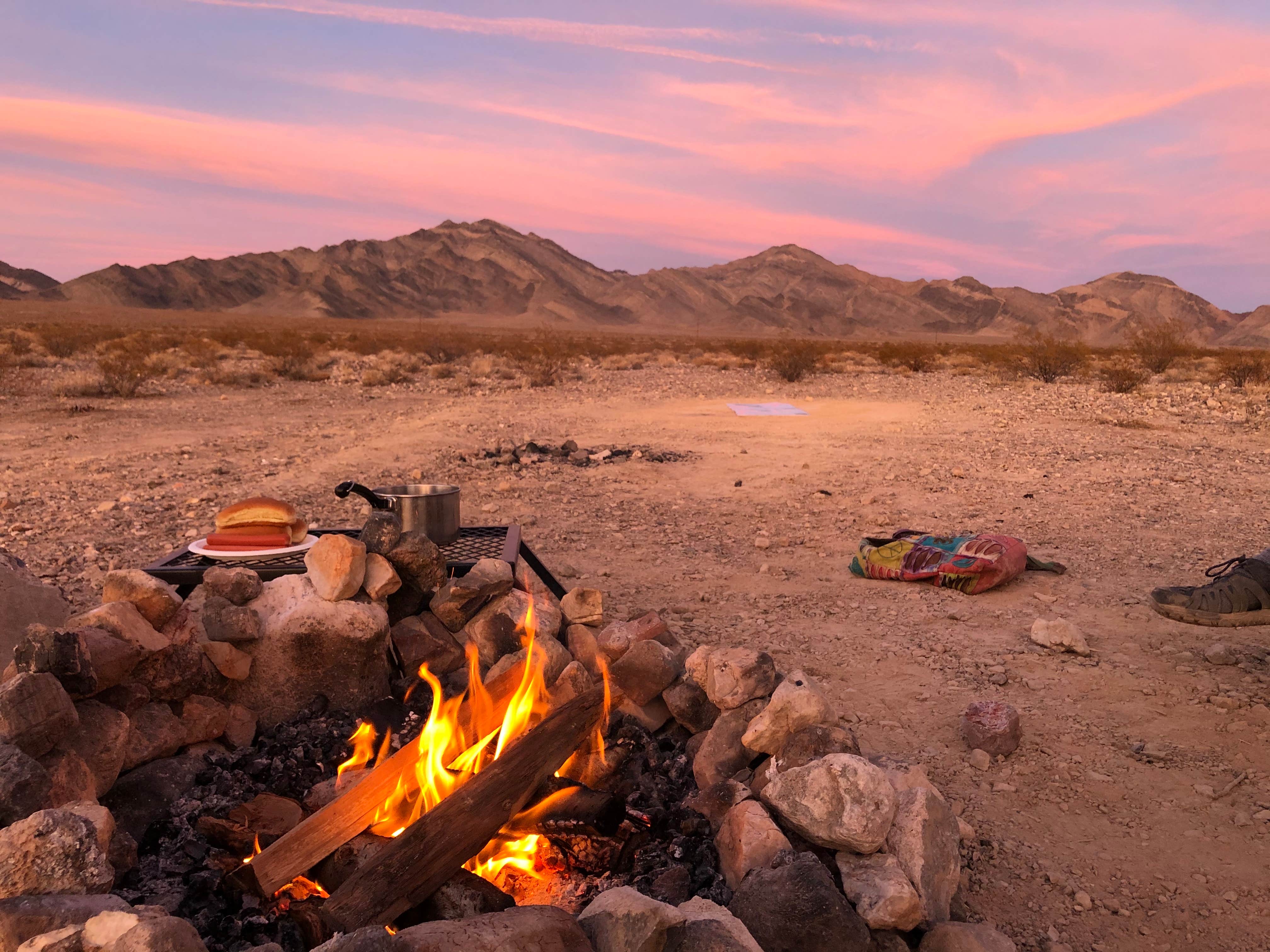 Camper-submitted photo at Death Valley: Dispersed Camping East Side of Park near Amargosa Valley, NV