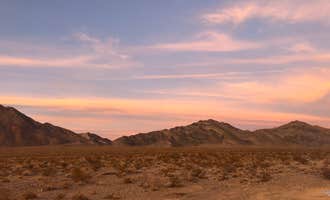 Camping near Furnace Creek Campground — Death Valley National Park: Death Valley: Dispersed Camping East Side of Park, Death Valley, California
