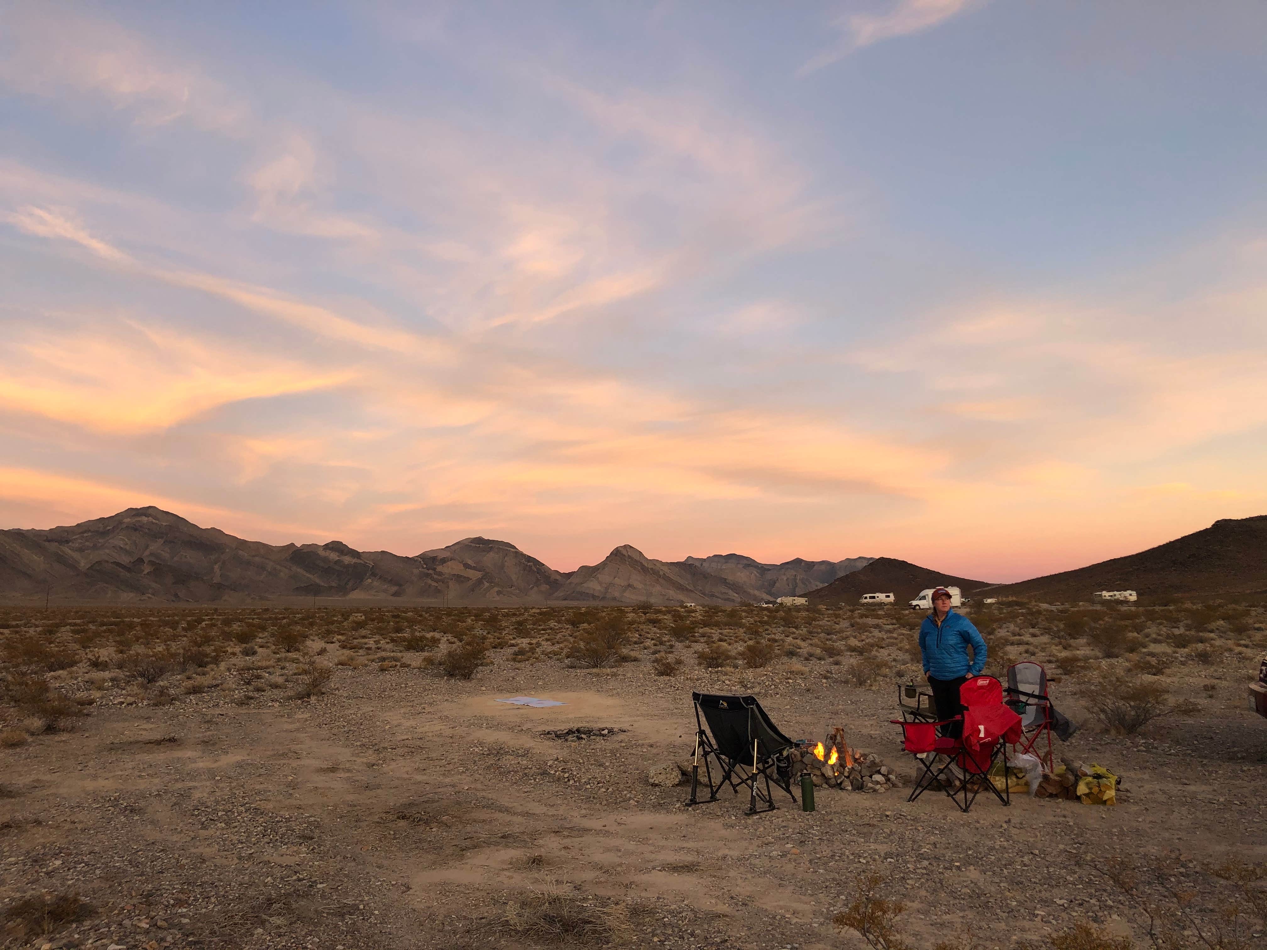 Camper-submitted photo at Death Valley: Dispersed Camping East Side of Park near Amargosa Valley, NV