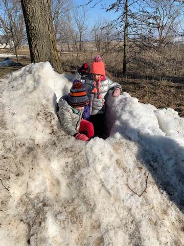 Camper submitted image from Winter Camp at Walking Stick Adventures Farm - 1