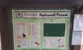 Camping near Jackson Island Dispersed Campground — Tennessee Valley Authority (TVA): Lost Creek - Cherokee NF, Reliance, Tennessee