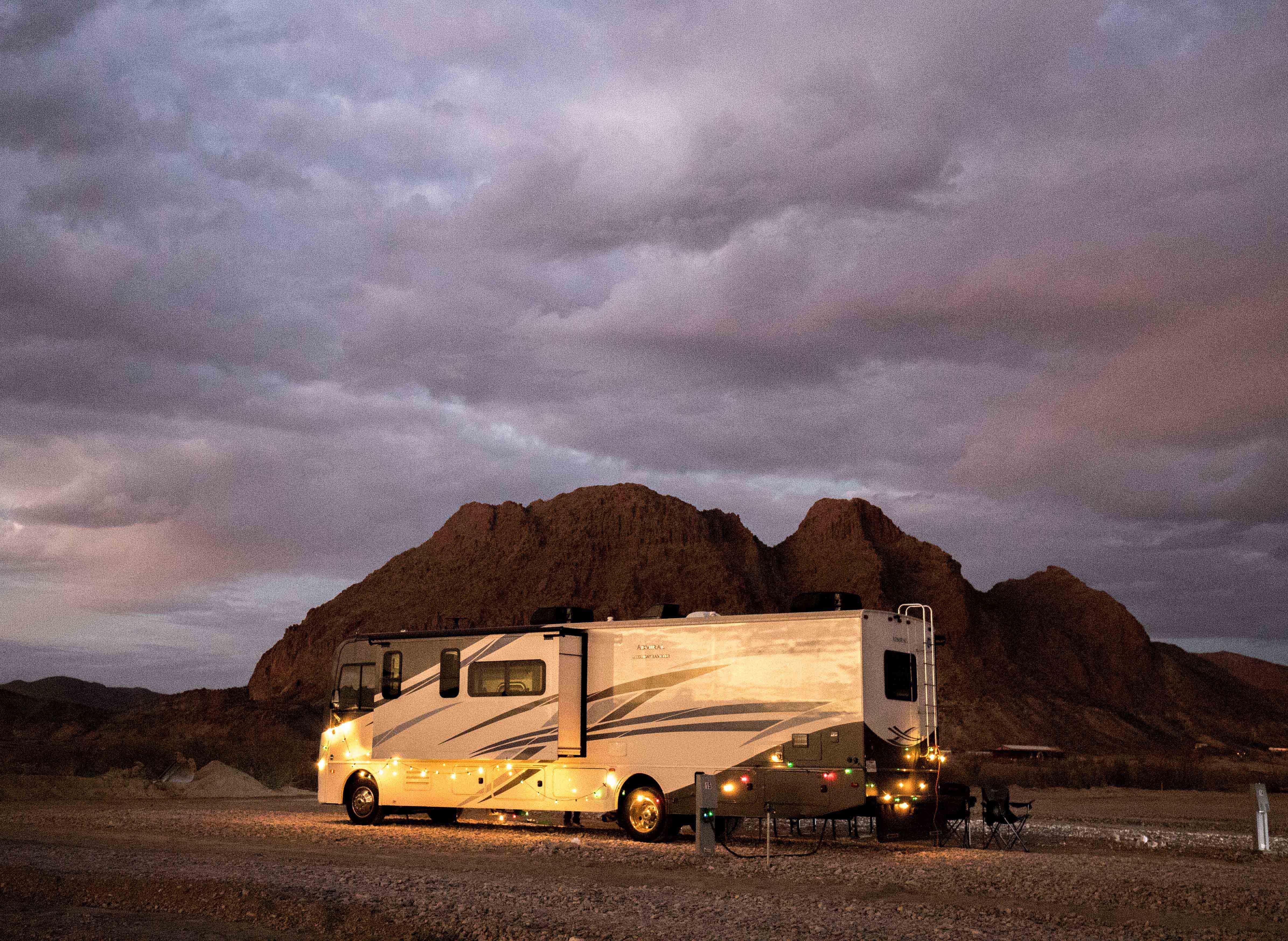 Allison's photo of rv camping at RoadRunner Travelers RV Park near Terlingua, TX