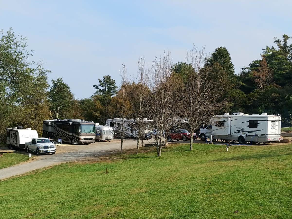 Jennifer  W.'s photo of rv camping at Fancy Gap Cabins and Campground near Scottville, NC