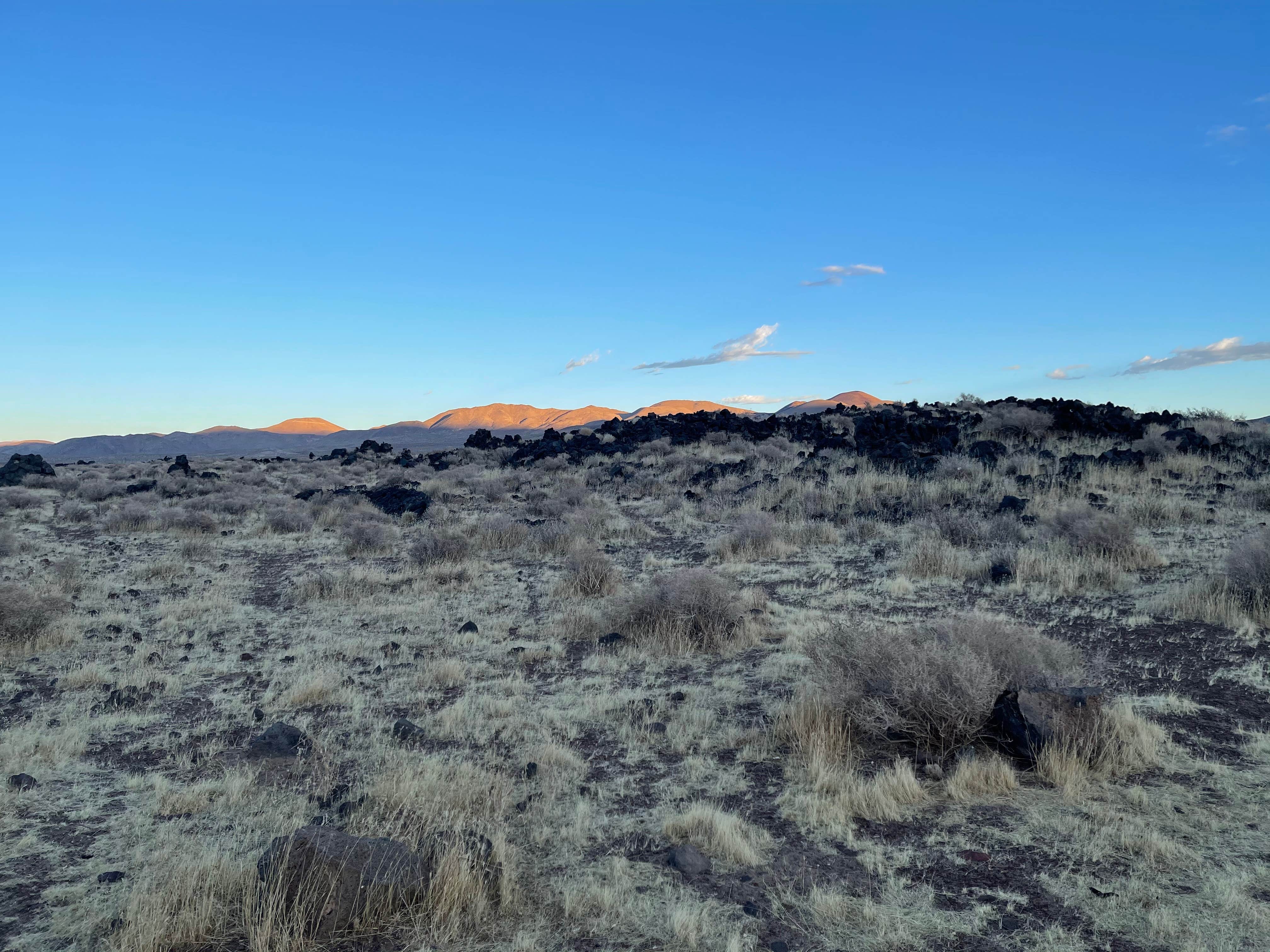 Camper-submitted photo at Fossil Falls dry lake bed near Sequoia National Forest