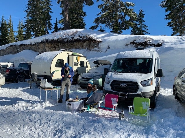 Camper submitted image from Mazama Lake on Chain Lakes Trail - 5