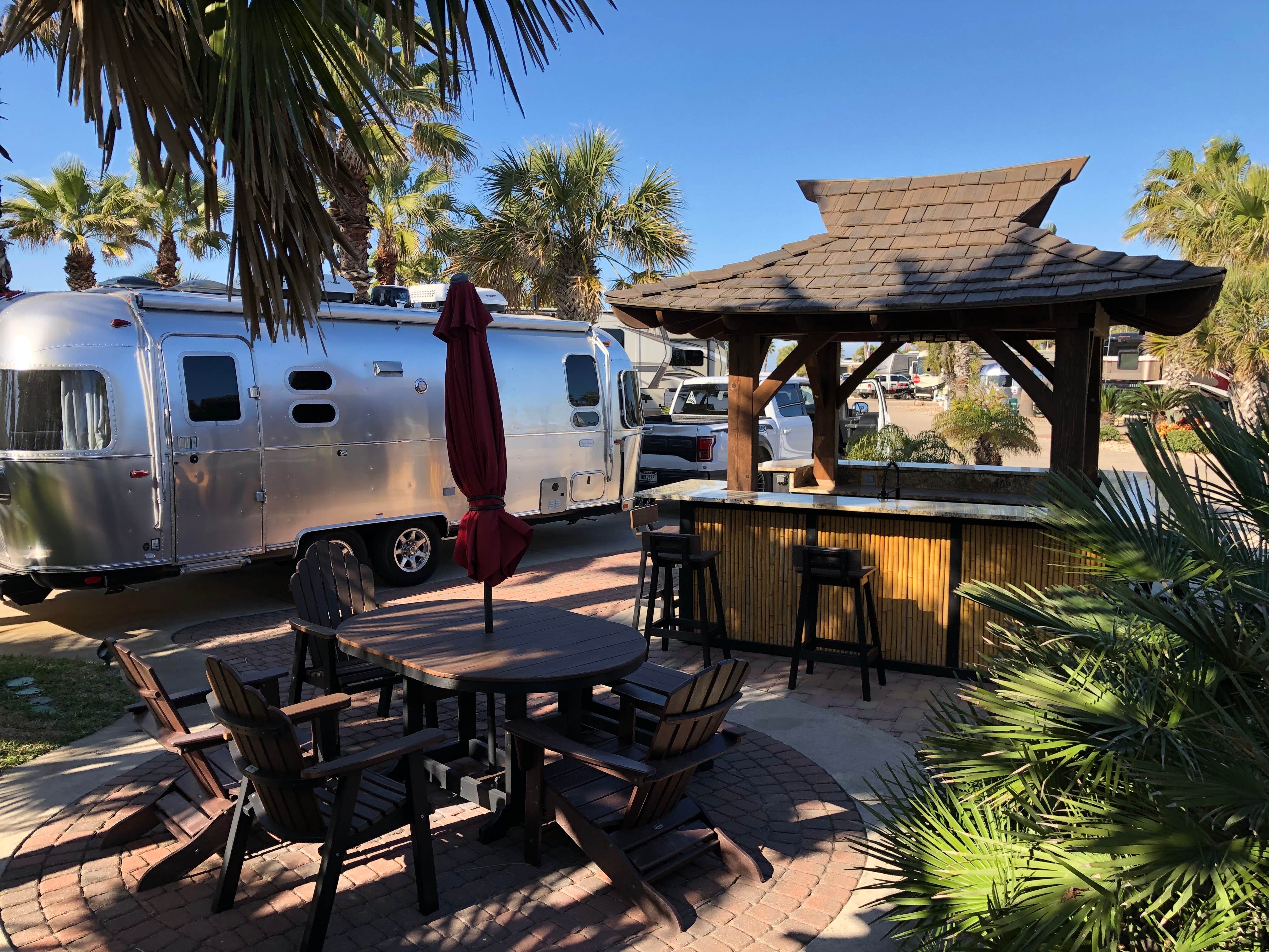 Gonzo G.'s photo of rv camping at Gulf Waters Beach Front RV Resort near Corpus Christi, TX
