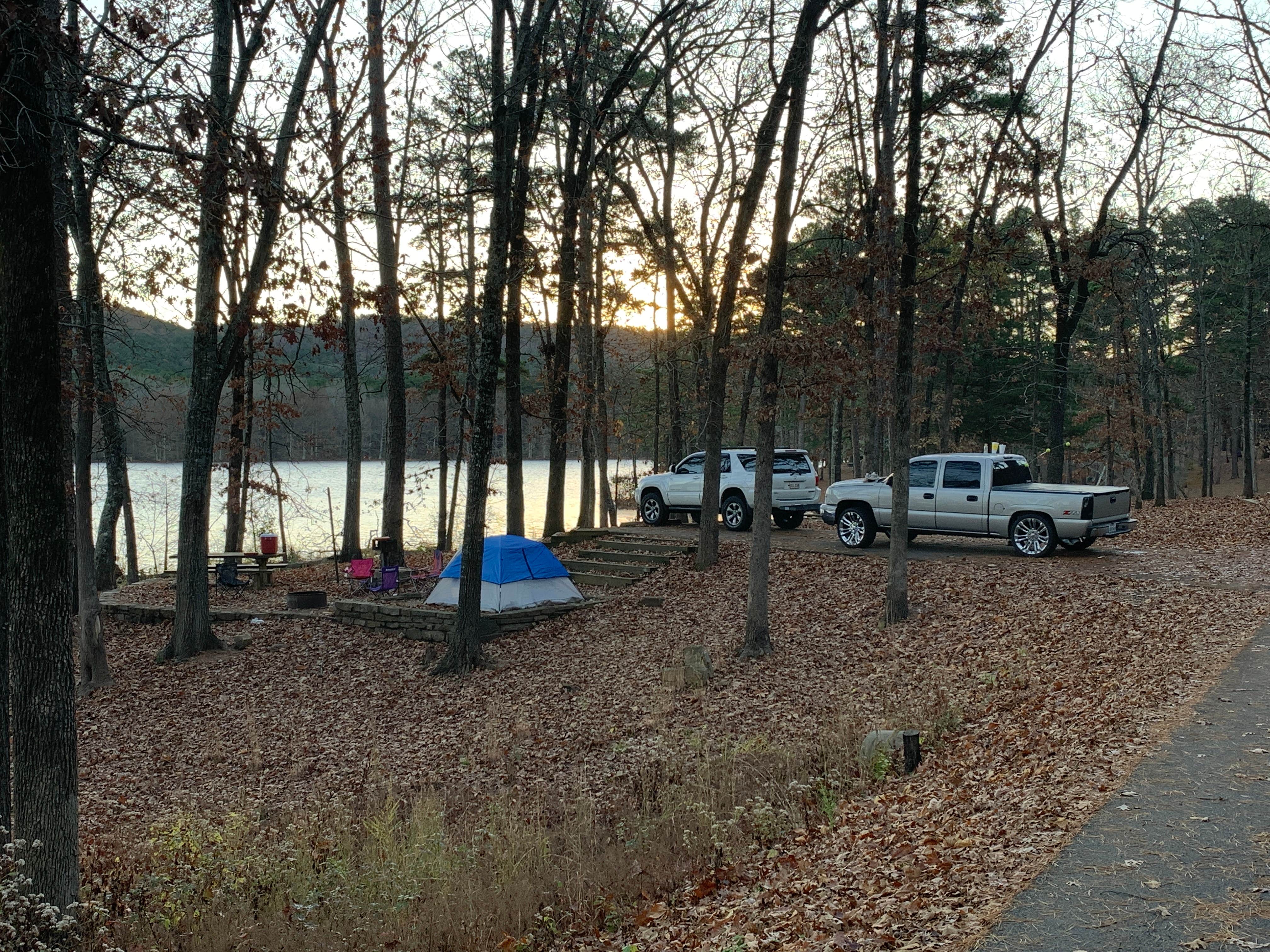 Camper submitted image from Ozark National Forest Cove Lake Campground - 2