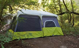Erik M.'s photo of tent camping at Pfeiffer Big Sur State Park Campground near Pacific Grove, CA