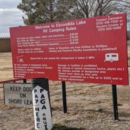 Escondida Lake Park & Campground