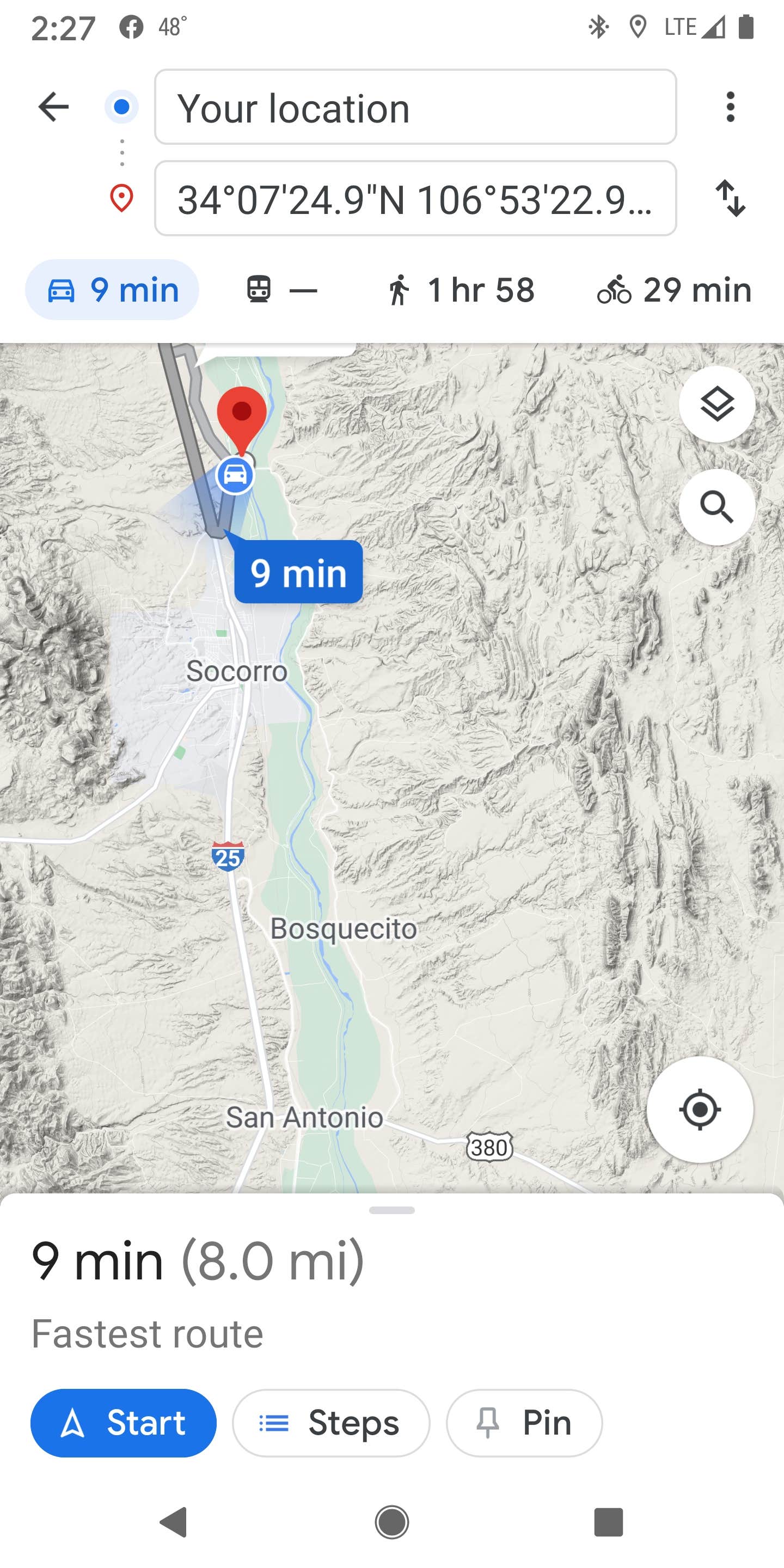 Camper-submitted photo at Escondida Lake Park & Campground near San Acacia, NM